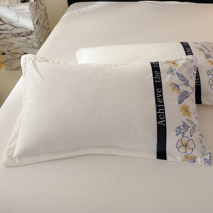 91家纺网 家纺一手货源 找家纺 唐人居 2025新款宝宝绒绣花四件套-塞纳河畔 塞纳河畔-米白