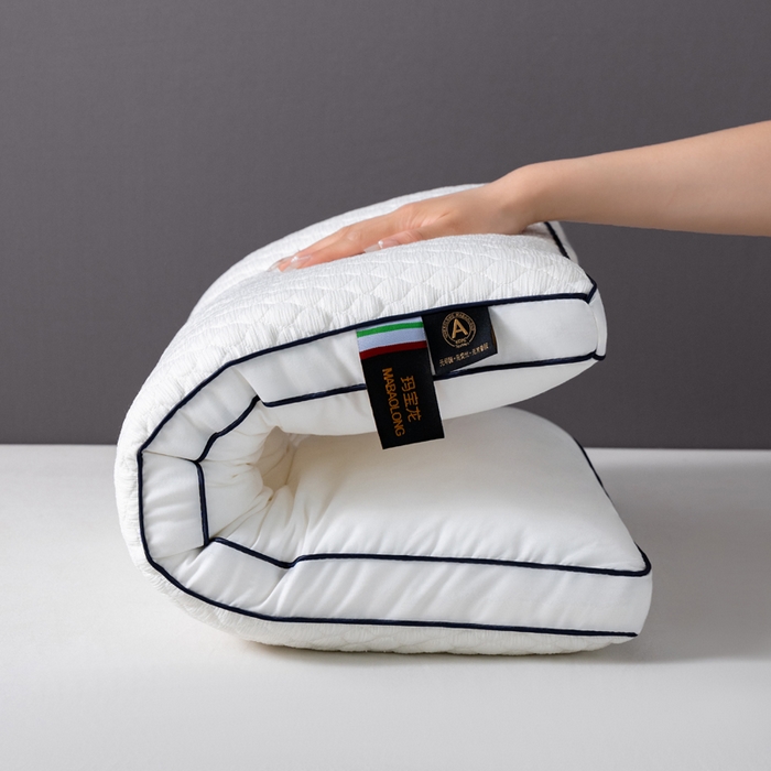 91家纺网 家纺一手货源 找家纺 （总）小米枕芯 2025新款玛宝龙分区枕芯护颈椎助眠枕枕头枕芯