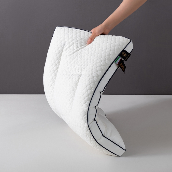 91家纺网 家纺一手货源 找家纺 （总）小米枕芯 2025新款玛宝龙分区枕芯护颈椎助眠枕枕头枕芯