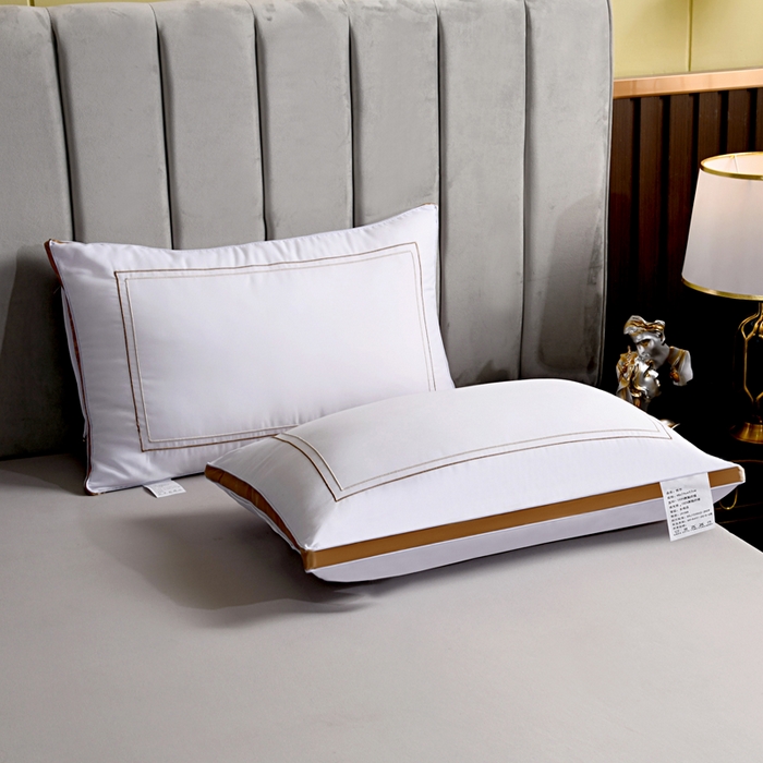 91家纺网 家纺一手货源 找家纺 永乐枕芯 2025新款立体枕立体金边中枕立体枕 立体金边中枕