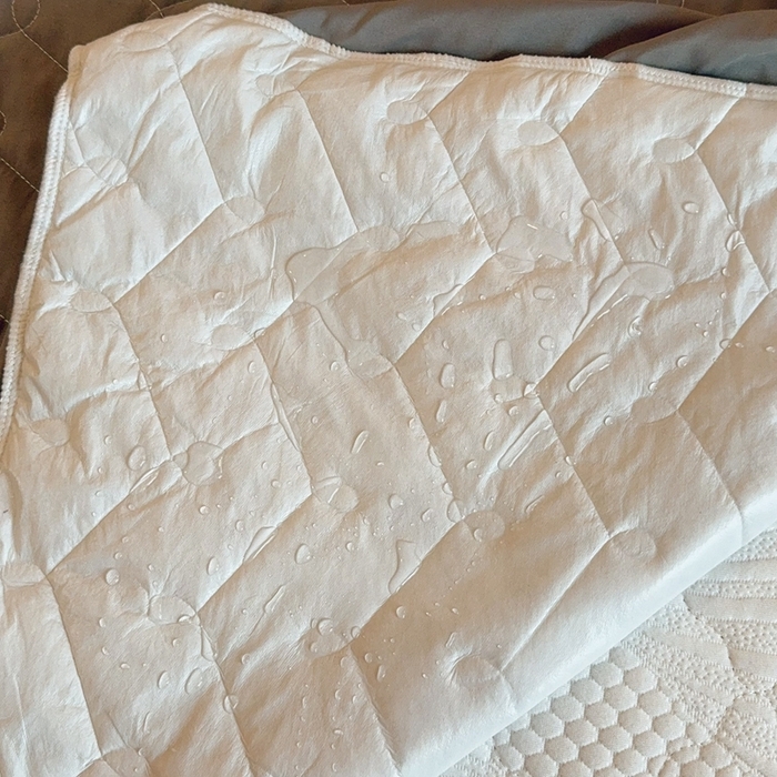 91家纺网 家纺一手货源 找家纺 兜米2025新品供跨境外贸A类防水隔尿夹棉床笠加厚席梦思床垫保护罩 灰色