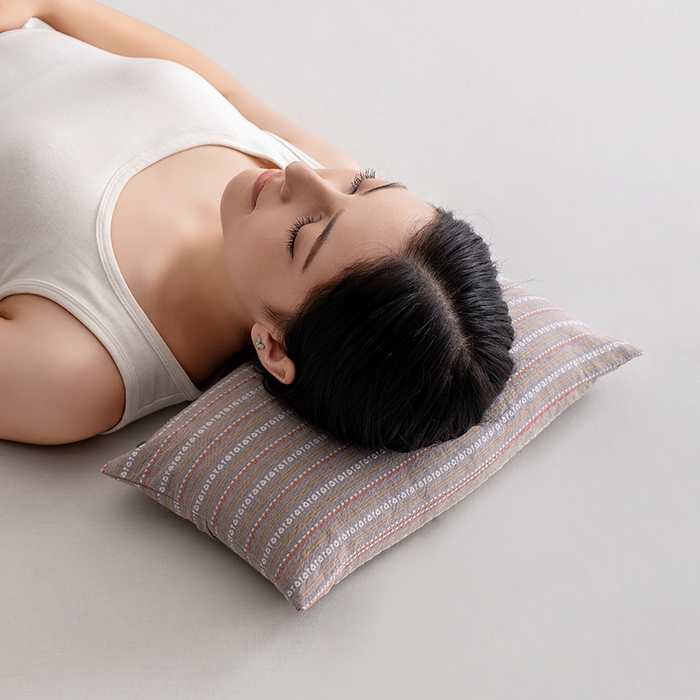 91家纺网 家纺一手货源 找家纺 （总）小米枕芯 2025新款全棉水洗棉组合荞麦枕 枕头枕芯 可拆卸的三角组合枕