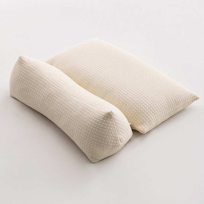 91家纺网 家纺一手货源 找家纺 （总）小米枕芯 2025新款针织组合荞麦 护颈三角荞麦组合枕 可拆卸升级荞麦枕