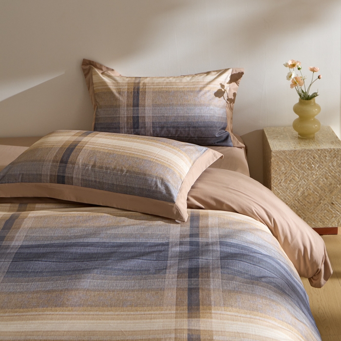 91家纺网 家纺一手货源 找家纺 禾时 2025新款全棉纯棉贡缎数码50双股长绒棉磨毛四件套（带高档礼盒） 查韦斯