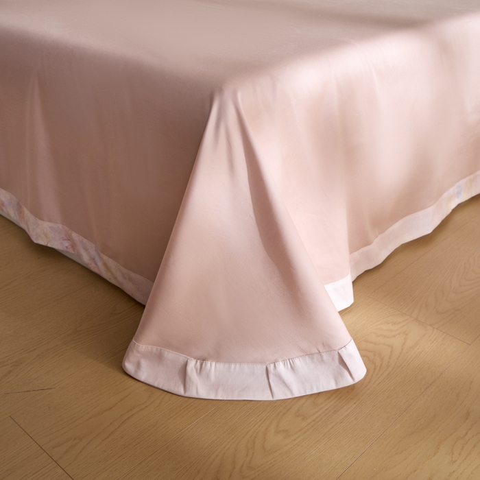 91家纺网 家纺一手货源 找家纺 禾时 2025新款全棉纯棉贡缎数码50双股长绒棉磨毛四件套（带高档礼盒） 动物派对（兰）