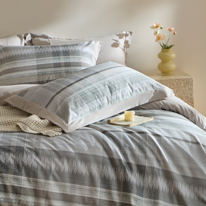 91家纺网 家纺一手货源 找家纺 禾时 2025新款全棉纯棉贡缎数码50双股长绒棉磨毛四件套（带高档礼盒） 艾马尔