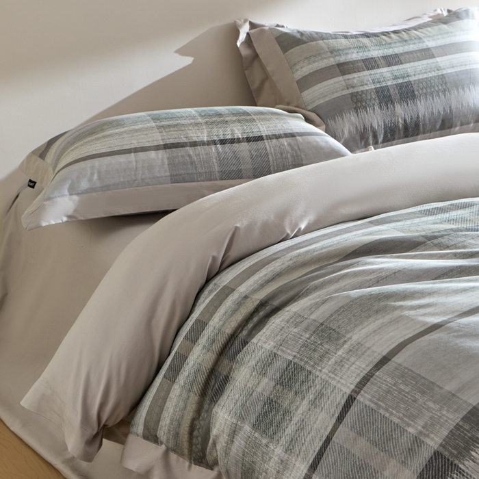 91家纺网 家纺一手货源 找家纺 禾时 2025新款全棉纯棉贡缎数码50双股长绒棉磨毛四件套（带高档礼盒） 艾马尔