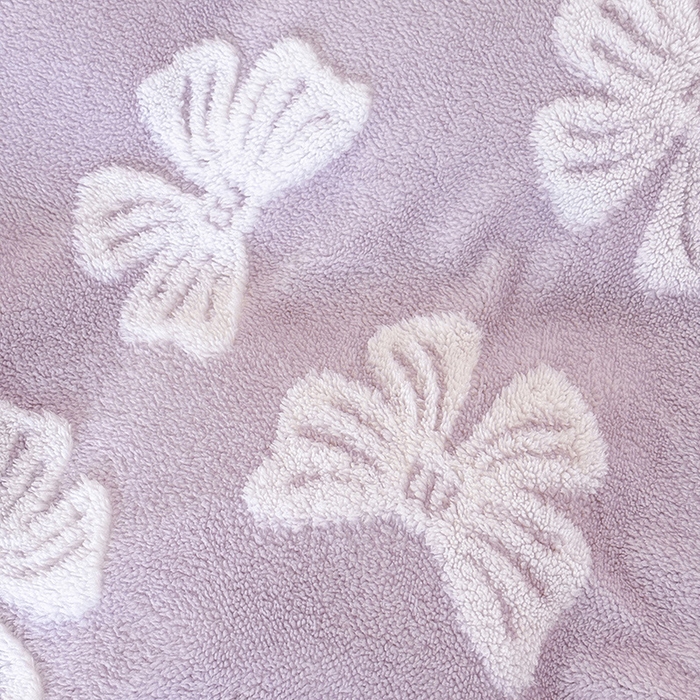 91家纺网 家纺一手货源 找家纺 唐人居 2025新款高克重阳离子绒花边雕花套件 情结-浅紫