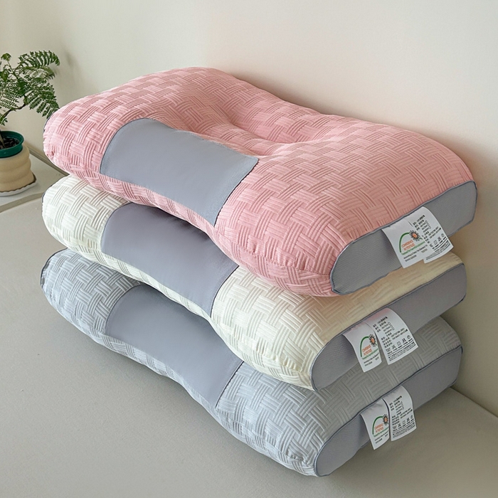 91家纺网 家纺一手货源 找家纺 （总）永乐枕芯 2025新款华夫格spa枕头枕芯