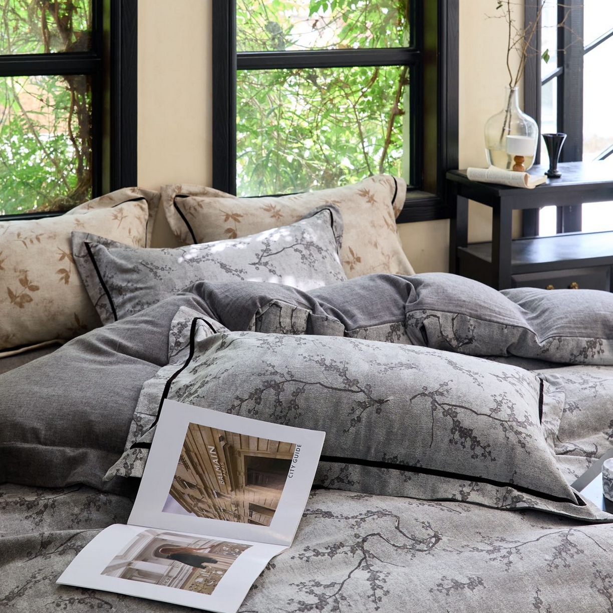 91家纺网 家纺一手货源 找家纺 （总）栩裕纺织2025新款棉麻四件套