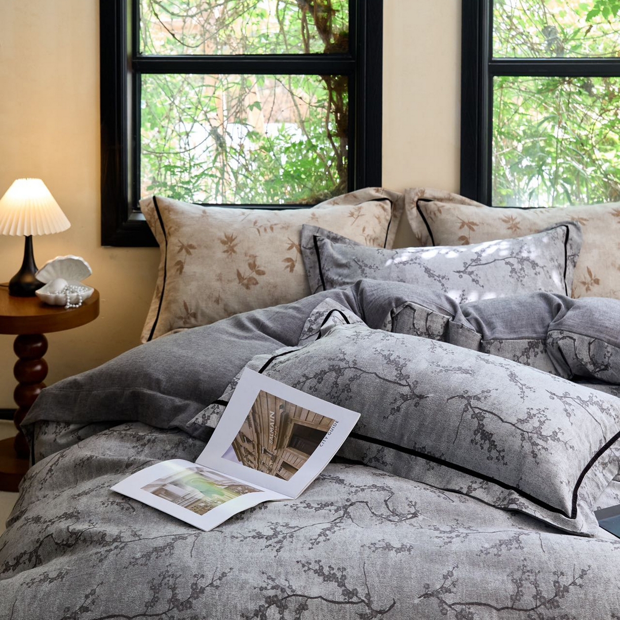 91家纺网 家纺一手货源 找家纺 （总）栩裕纺织2025新款棉麻四件套