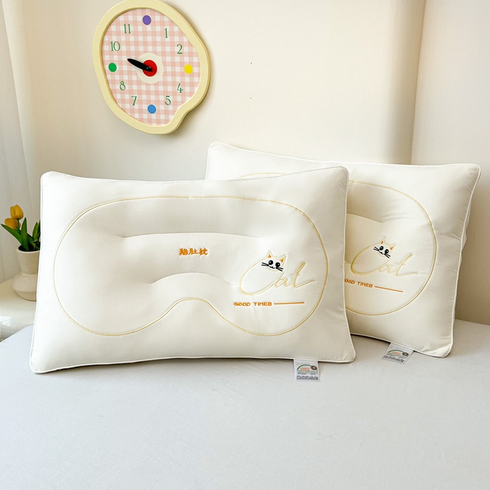 91家纺网 家纺一手货源 找家纺 （总）永乐枕芯 2025新款猫肚枕头枕芯