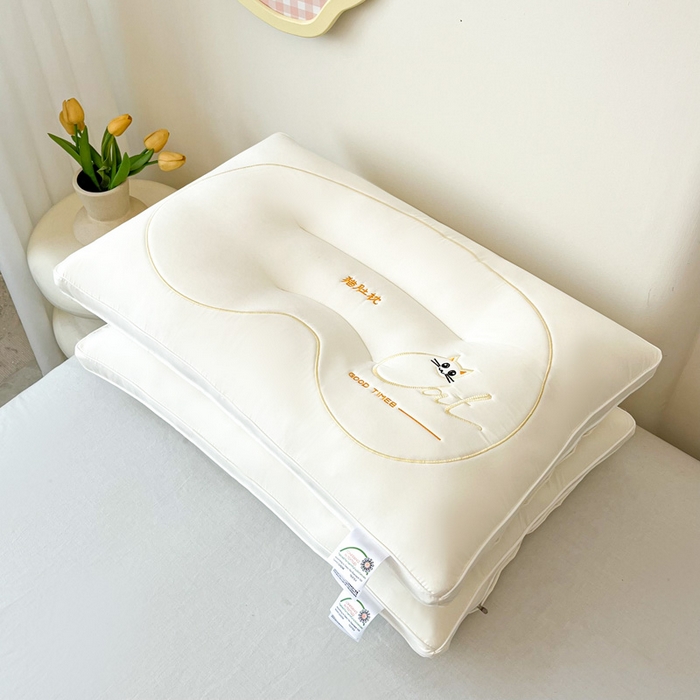 （总）永乐枕芯 2025新款猫肚枕头枕芯