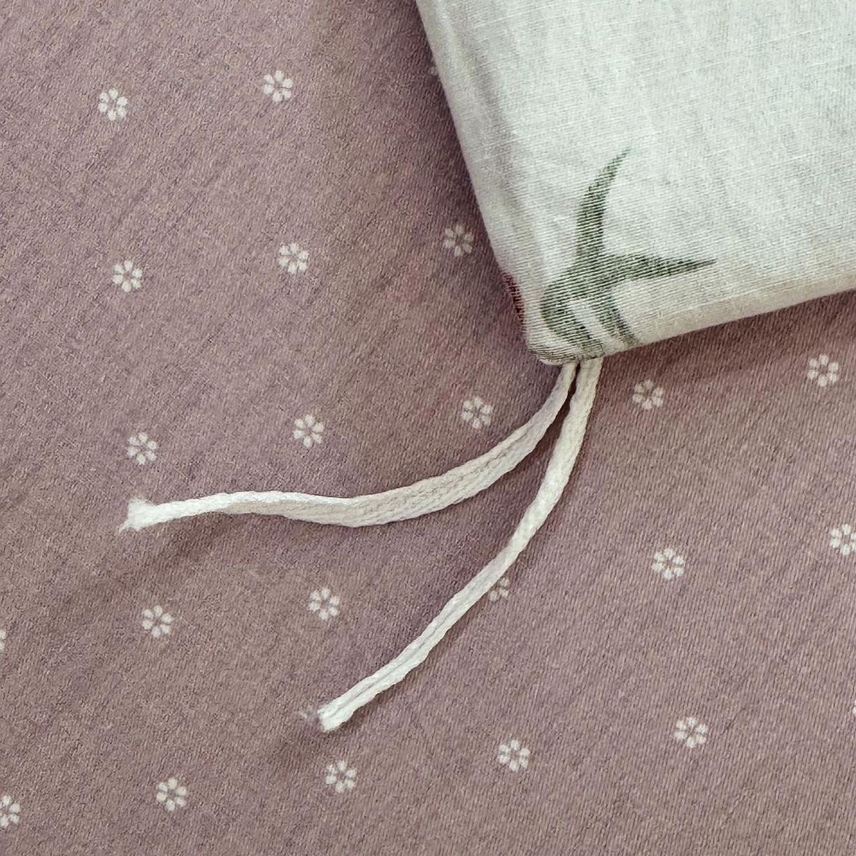 91家纺网 家纺一手货源 找家纺 缦纱2025新款全棉小清新喷气13372印花40支纯棉四件套 丛果集