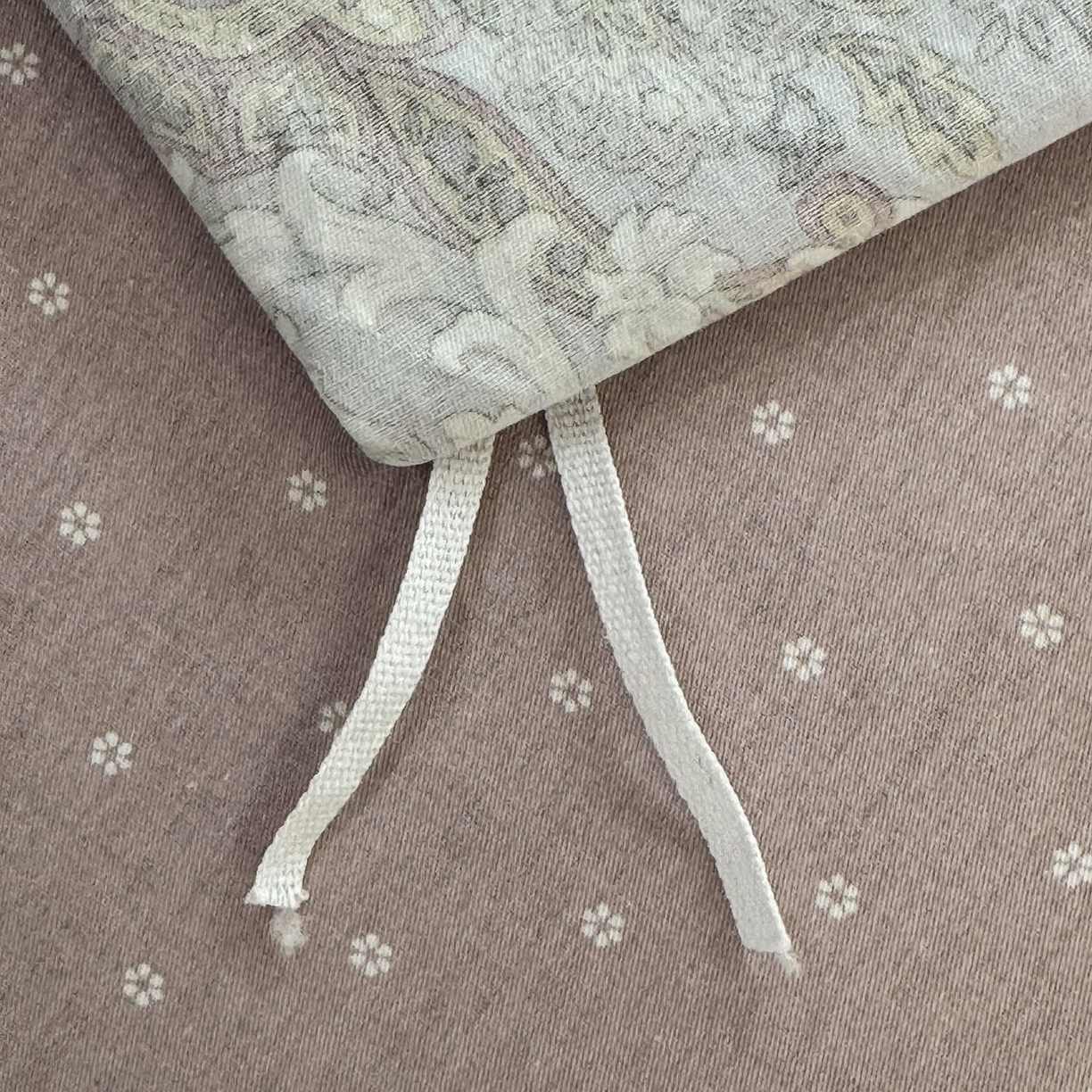 91家纺网 家纺一手货源 找家纺 缦纱2025新款全棉小清新喷气13372印花40支纯棉四件套 葛锦-蓝