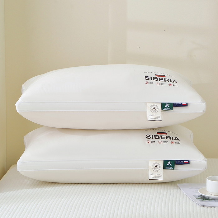 91家纺网 家纺一手货源 找家纺 永乐枕芯 2025新款西伯利亚风枕头枕芯 西伯利亚-高枕