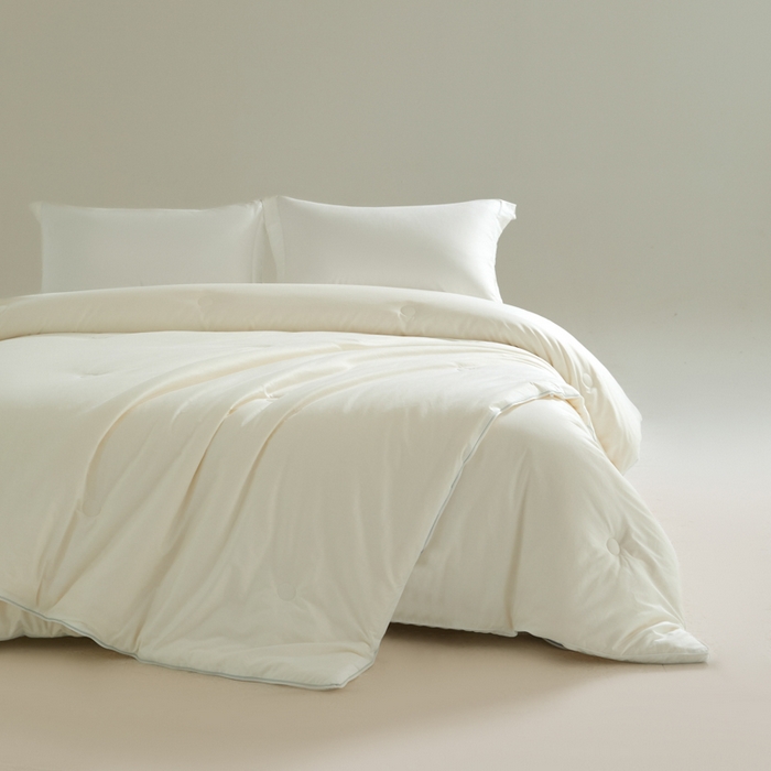 91家纺网 家纺一手货源 找家纺 （总）纪梵茜 2025新款李官奇正品55%大豆被子60长绒棉拉链子母被双胎二合一被芯冬被