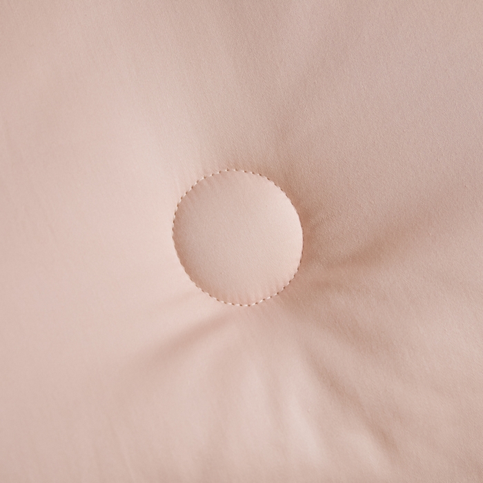 91家纺网 家纺一手货源 找家纺 纪梵茜 2025新款李官奇正品认证55%大豆被长绒棉大豆被子被芯全棉冬被 粉玉