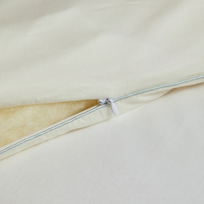 91家纺网 家纺一手货源 找家纺 纪梵茜 2025新款李官奇正品认证55%大豆被长绒棉大豆被子被芯全棉冬被 白色