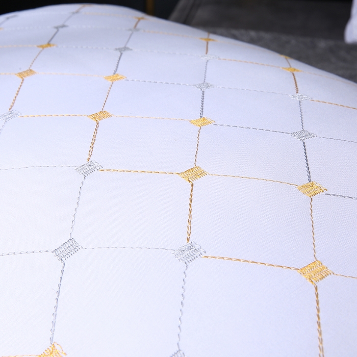 91家纺网 家纺一手货源 找家纺 永乐枕芯 2025新款枕芯五星级酒店跑量款希尔顿枕头枕芯 满天星 白色