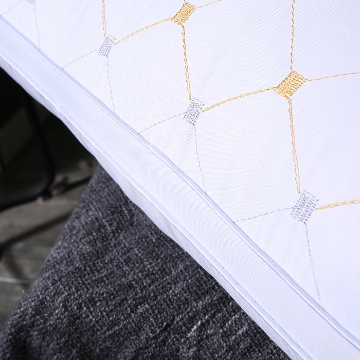 91家纺网 家纺一手货源 找家纺 永乐枕芯 2025新款枕芯五星级酒店跑量款希尔顿枕头枕芯 满天星 白色