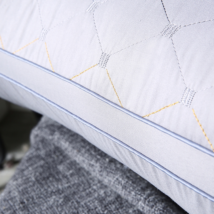 91家纺网 家纺一手货源 找家纺 永乐枕芯 2025新款枕芯五星级酒店跑量款希尔顿枕头枕芯 满天星 灰色