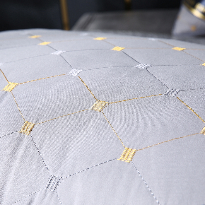 91家纺网 家纺一手货源 找家纺 永乐枕芯 2025新款枕芯五星级酒店跑量款希尔顿枕头枕芯 满天星 灰色