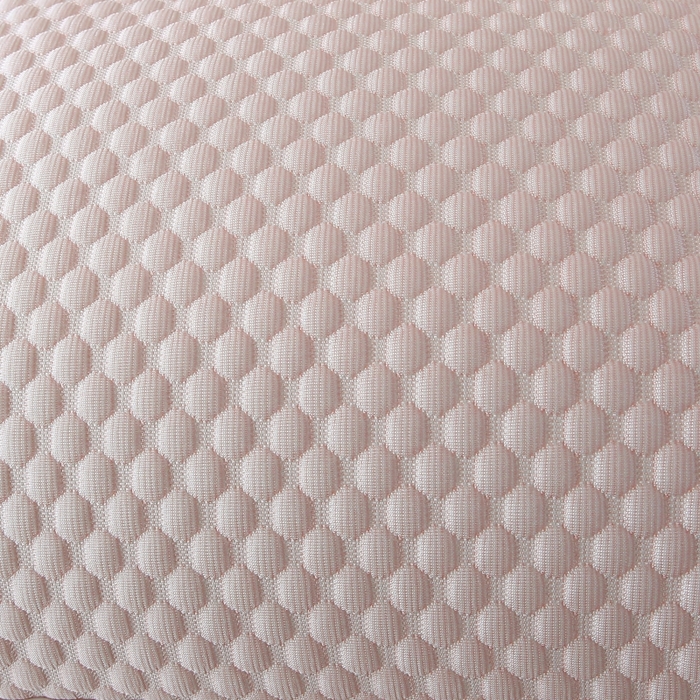 91家纺网 家纺一手货源 找家纺 永乐枕芯 2025新款冰丝凉感按摩纯色凉豆豆枕枕头枕芯 凉豆豆枕-粉玉色