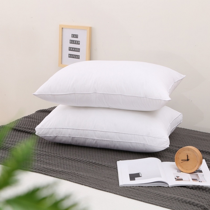 91家纺网 家纺一手货源 找家纺 （总）永乐枕芯 2025新款全棉立体羽丝绒枕头酒店枕芯