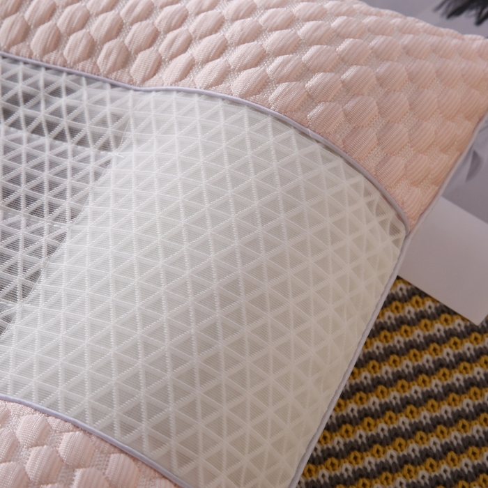 91家纺网 家纺一手货源 找家纺 （总）永乐枕芯 2025新款凉感豆豆低枕枕头冰豆豆羽丝枕芯