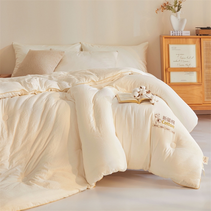 91家纺网 家纺一手货源 找家纺 （总）锦逸家居 2025新款A类水洗棉100%新疆棉花被棉絮春秋被冬被被子被芯