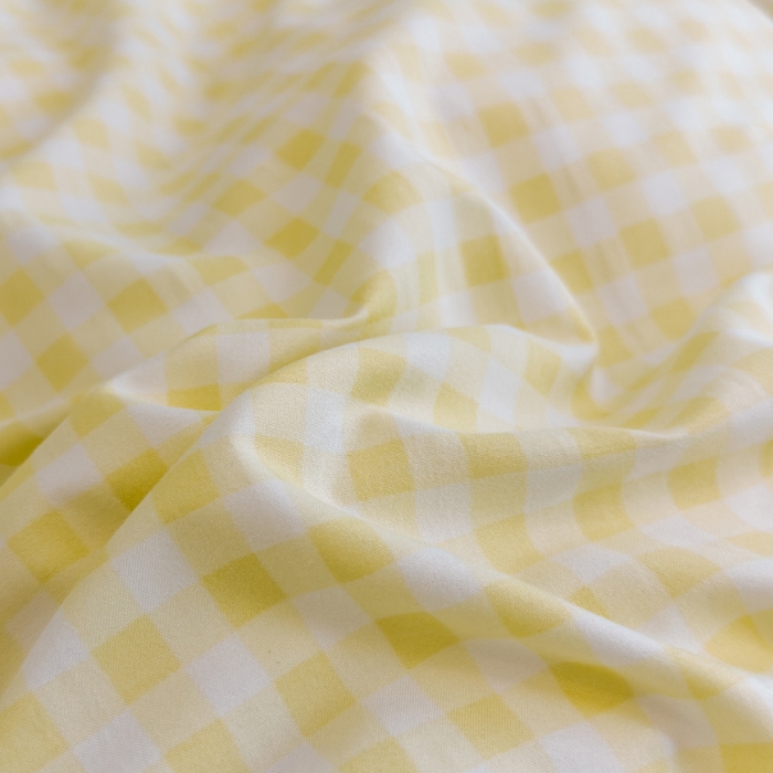 91家纺网 家纺一手货源 找家纺 默忆 2025新款学生新疆棉花床褥褥子 浅色黄格子