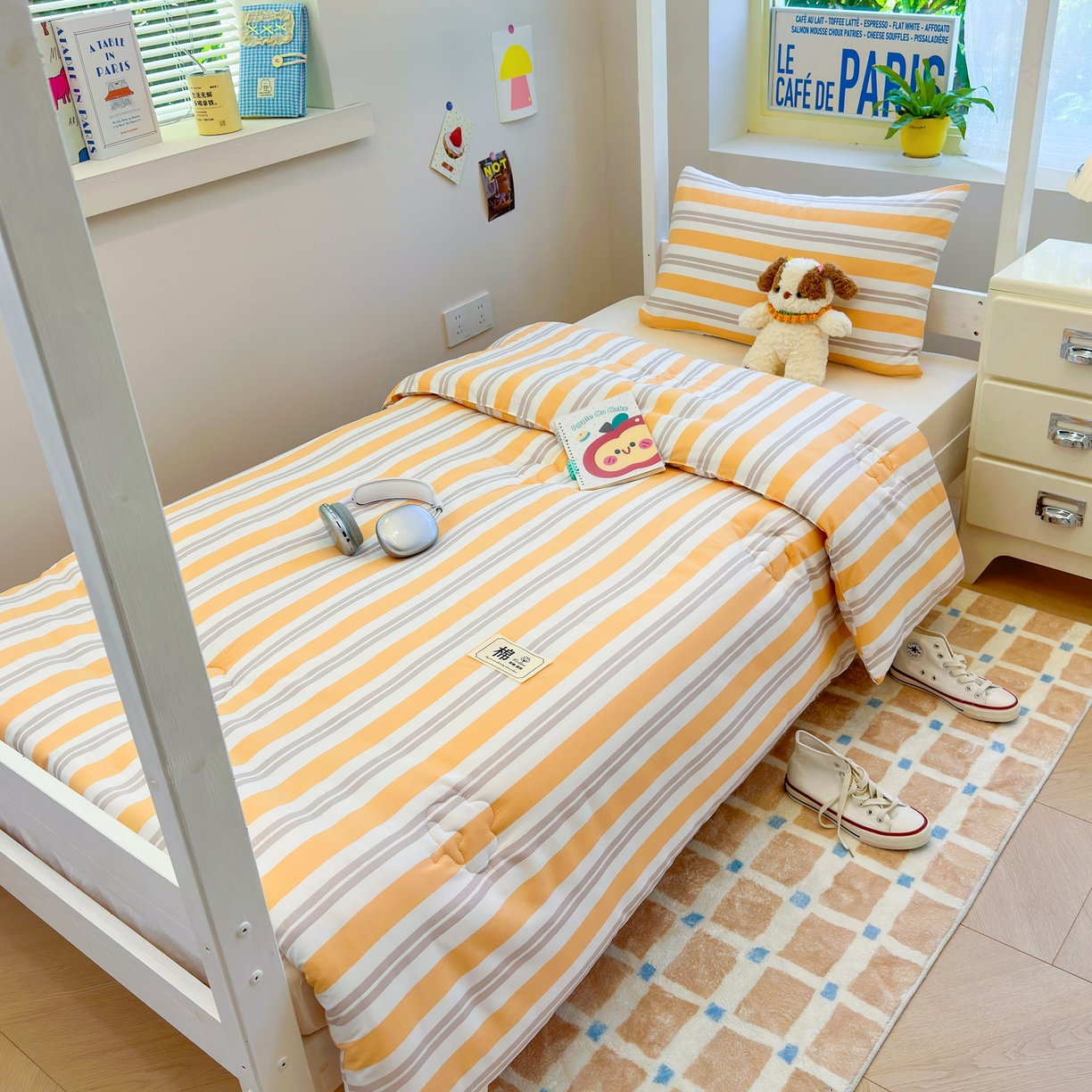 91家纺网 家纺一手货源 找家纺 （总）默忆 2025新款新疆棉学生棉花被 被子被芯