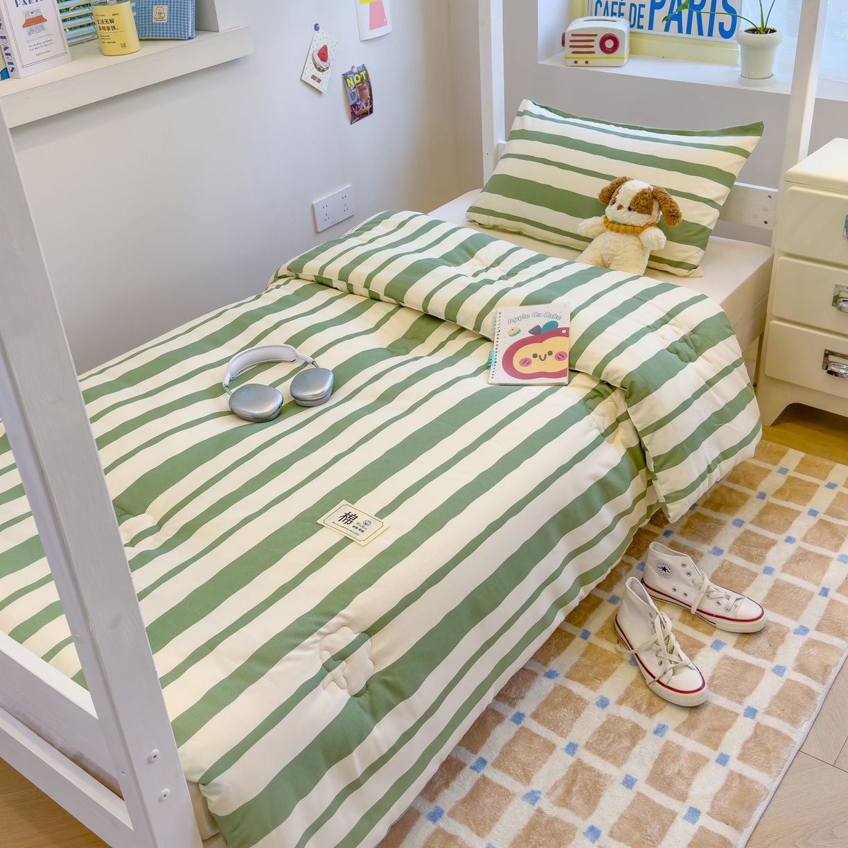 91家纺网 家纺一手货源 找家纺 （总）默忆 2025新款新疆棉学生棉花被 被子被芯