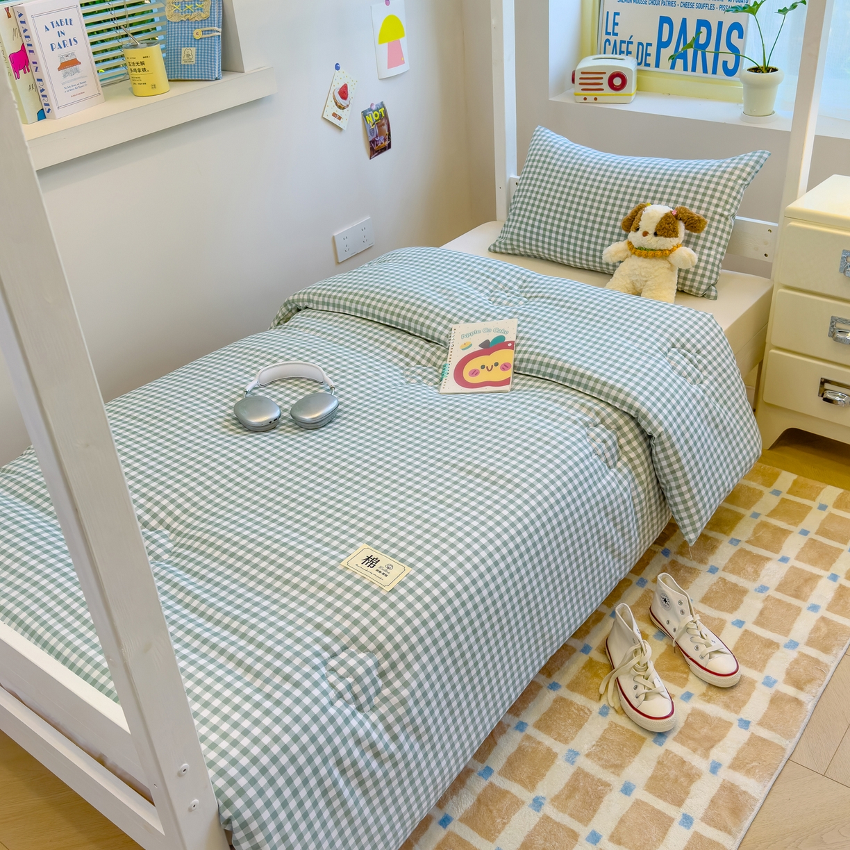 91家纺网 家纺一手货源 找家纺 （总）默忆 2025新款新疆棉学生棉花被 被子被芯