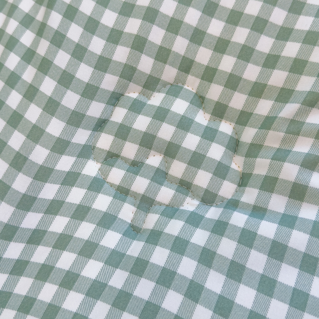 91家纺网 家纺一手货源 找家纺 默忆 2025新款新疆棉学生棉花被 被子被芯 绿白小格