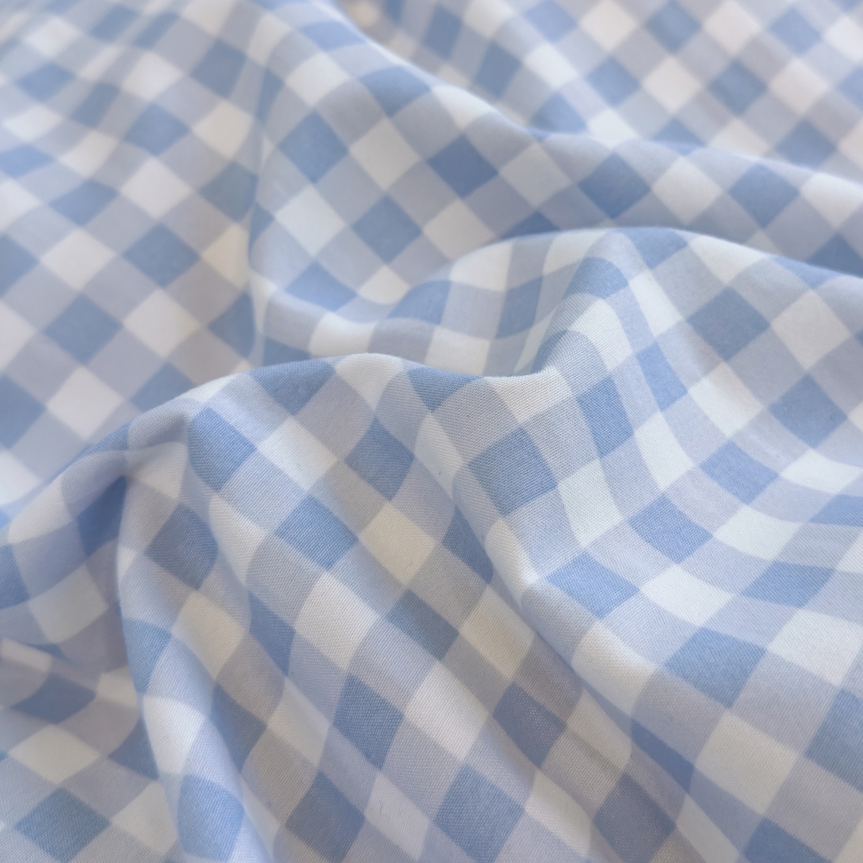 91家纺网 家纺一手货源 找家纺 默忆 2025新款新疆棉学生棉花被 被子被芯 浅蓝白小格