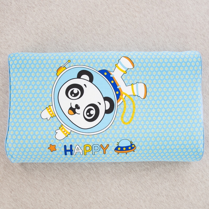 91家纺网 家纺一手货源 找家纺 大黄蜂家居家纺 2025新款全棉13372棉儿童卡通乳胶枕套 嗨皮熊猫