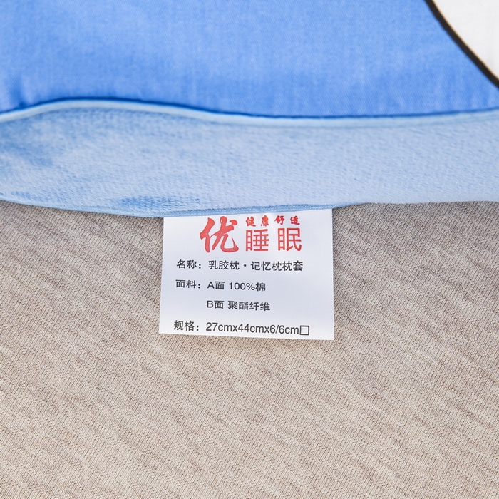 91家纺网 家纺一手货源 找家纺 大黄蜂家居家纺 2025新款全棉13372棉儿童卡通乳胶枕套 哈喽恐龙 