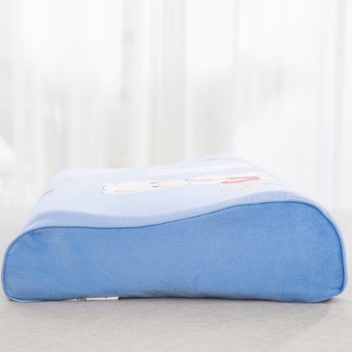 91家纺网 家纺一手货源 找家纺 大黄蜂家居家纺 2025新款全棉13372棉儿童卡通乳胶枕套 小熊和小兔