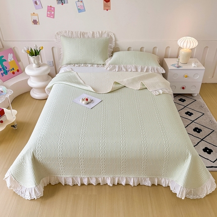 91家纺网 家纺一手货源 找家纺 （总）岚吉家纺 2025新款莫代尔印花床盖