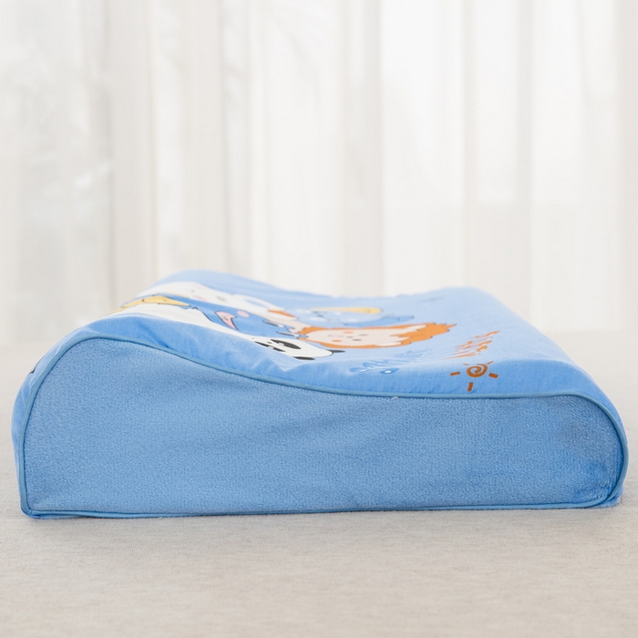 91家纺网 家纺一手货源 找家纺 大黄蜂家居家纺 2025新款全棉13372棉儿童卡通乳胶枕套 恐龙当家