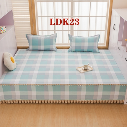 （总）手艺人家纺 2025新款单层老粗布炕盖LDK23-LDK27