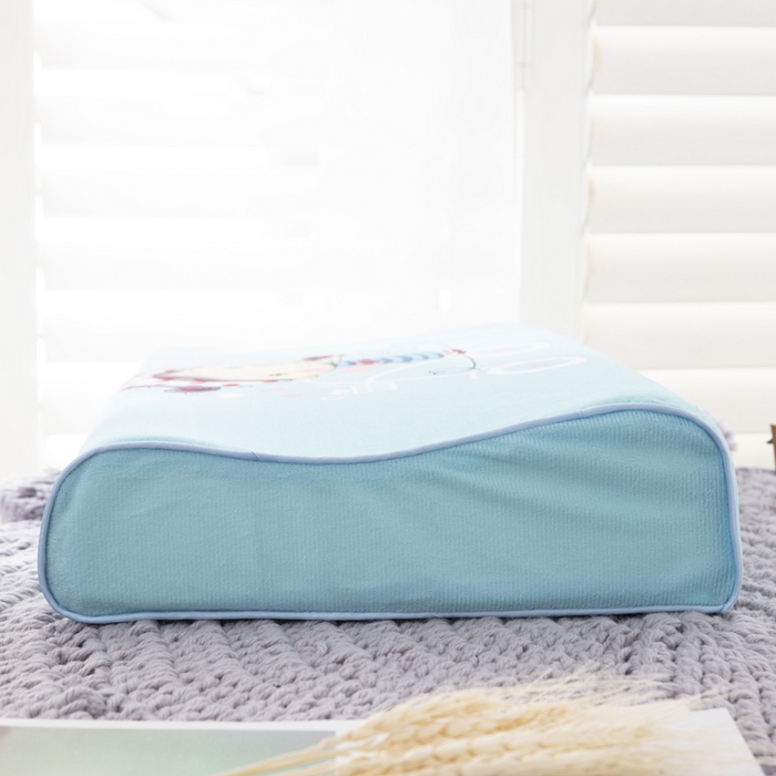 91家纺网 家纺一手货源 找家纺 大黄蜂家居家纺 2025新款全棉13372棉儿童卡通乳胶枕套 糖果女孩