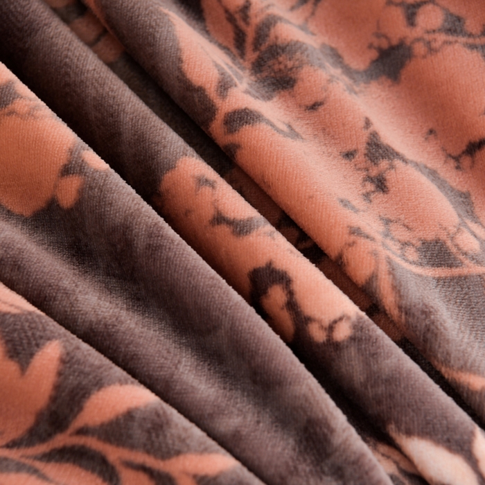 91家纺网 家纺一手货源 找家纺 芯诗曼家纺 2025新款金貂绒牛奶绒印花三件套 黄金叶