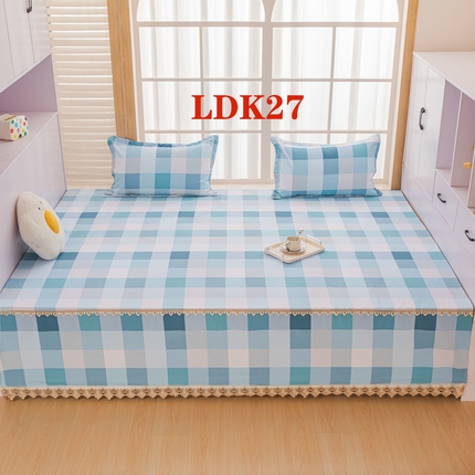 手艺人家纺 2025新款单层老粗布炕盖LDK23-LDK27 LDK27