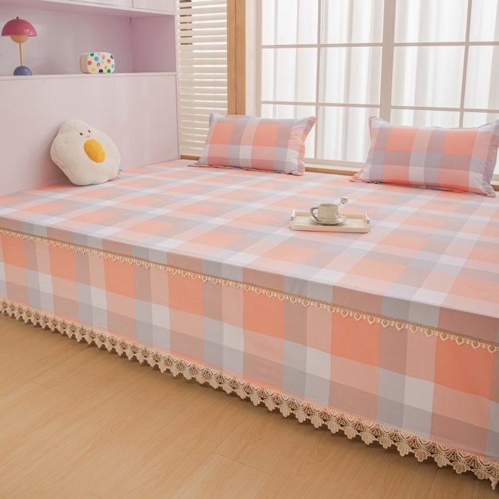 91家纺网 家纺一手货源 找家纺 手艺人家纺 2025新款单层老粗布炕盖LDK23-LDK27 LDK26