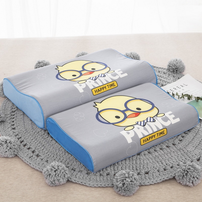 91家纺网 家纺一手货源 找家纺 大黄蜂家居家纺 2025新款全棉13372棉儿童卡通乳胶枕套 小鸡先生