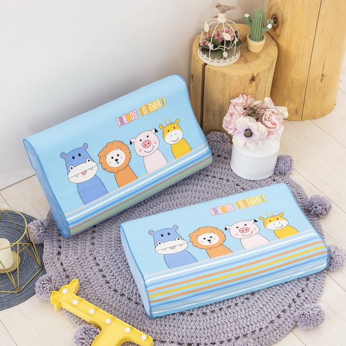 91家纺网 家纺一手货源 找家纺 大黄蜂家居家纺 2025新款全棉13372棉儿童卡通乳胶枕套 好朋友