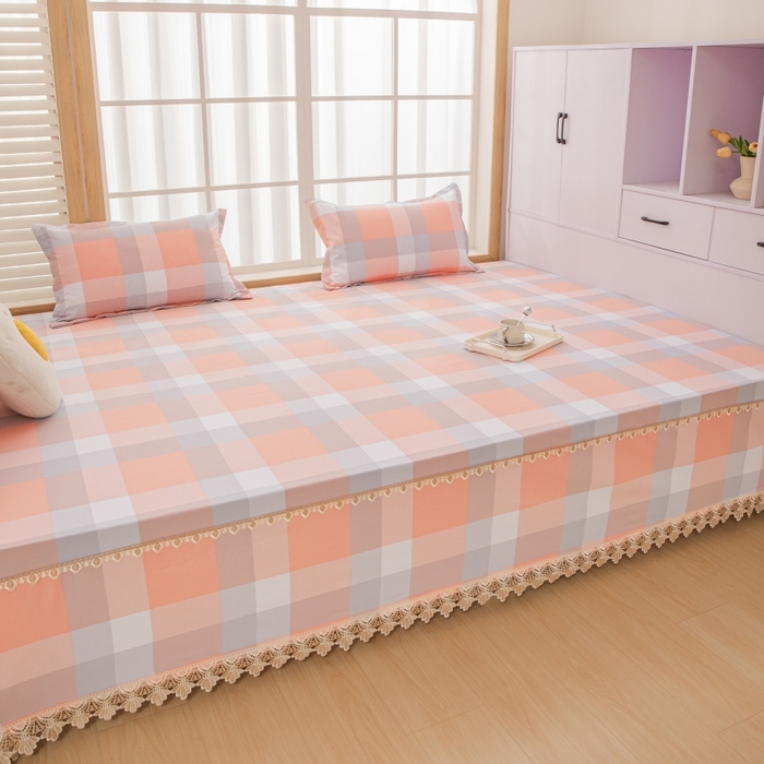 91家纺网 家纺一手货源 找家纺 手艺人家纺 2025新款单层老粗布炕盖LDK23-LDK27 LDK26